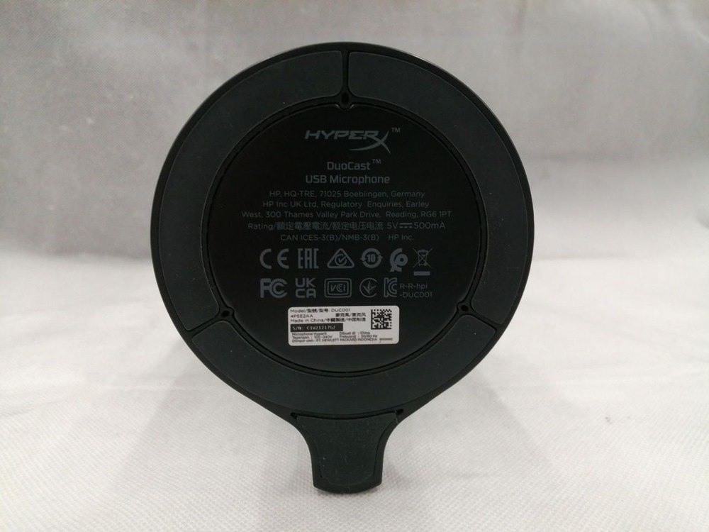 HYPERX USB Microphone DUC0014P5E2AA Used