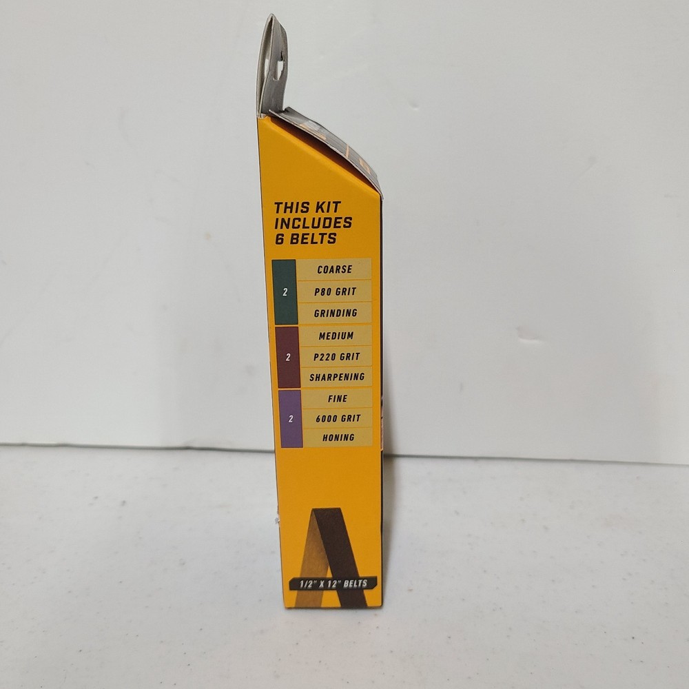 Work Sharp Replacement Belt Kit for MK2 WSKTS WSKTS2 Assorted 6 Pack New Sealed