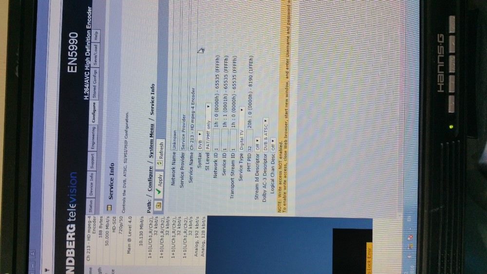 Tandberg HD MPEG-4 Encoder EN5990