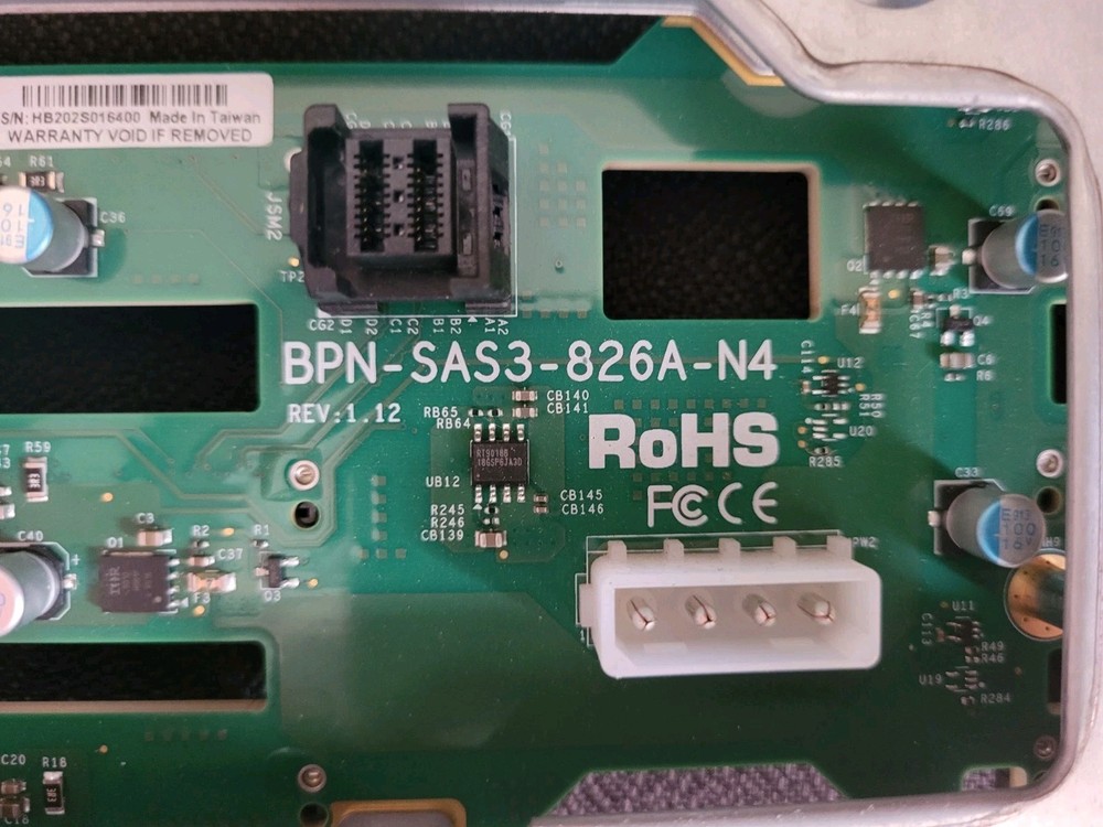 SuperMicro BPN-SAS3-826A-N4 Backplane 2U