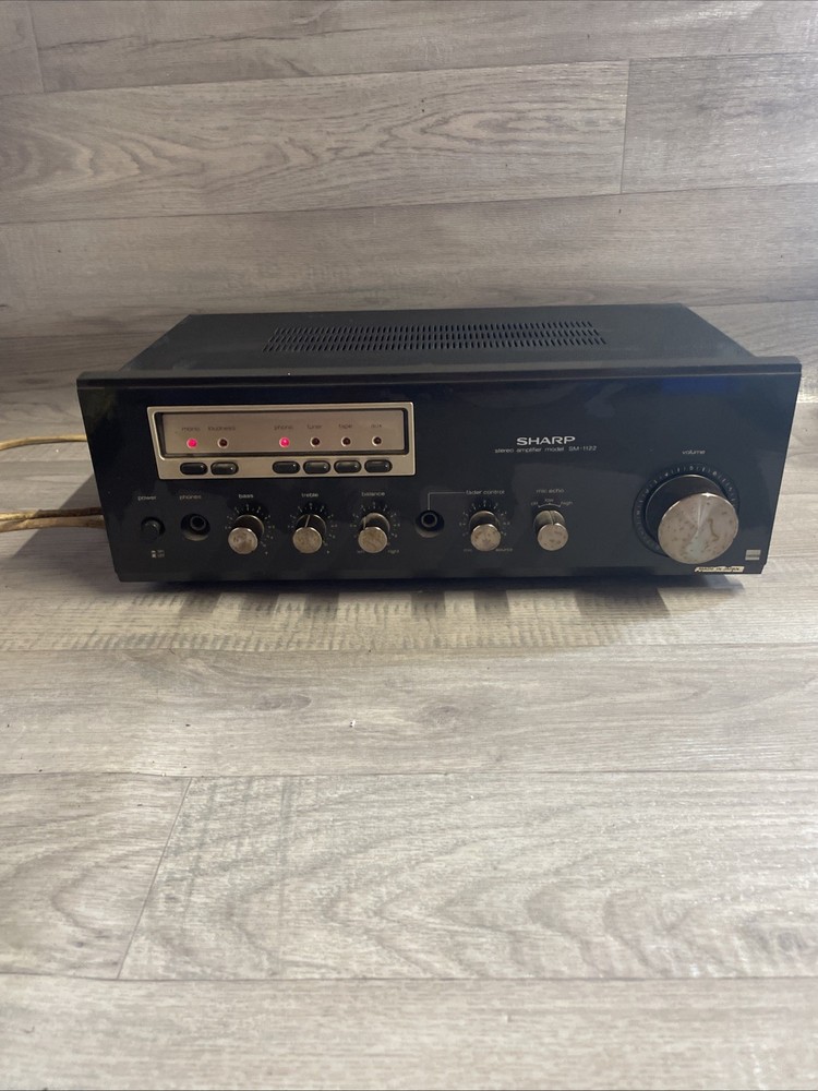 Sharp SM-1122 Integrated Amplifier Separate