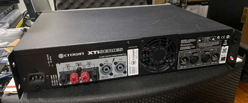 Crown XTi 1002 Two-channel, 500W Power Amplifier