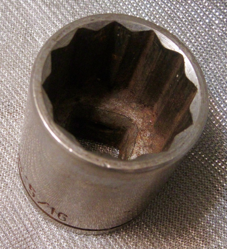 Bernz O Matic 15/16" 1/2" Drive 12PT Socket