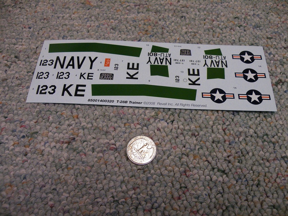 Revell Monogram decals 1/48 T-28B Trainer  L143