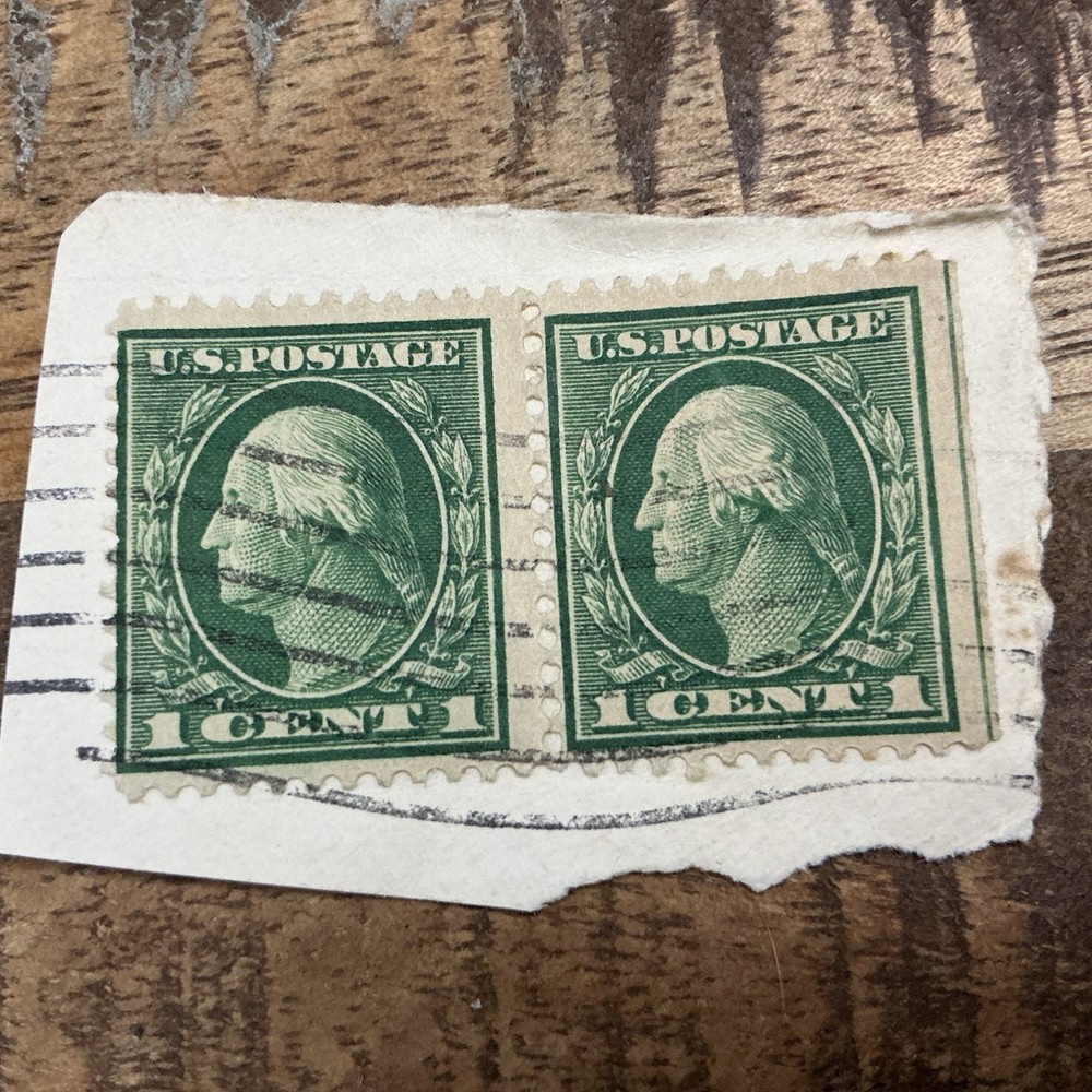 U.S. Postage Stamp George Washington One Cent Green