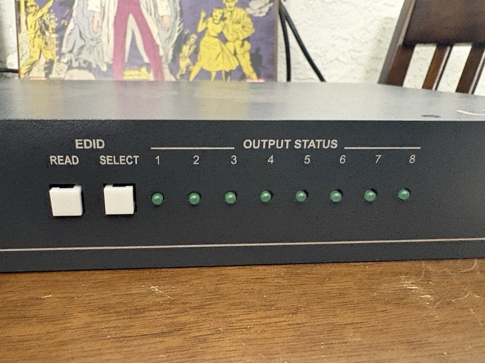 Kramer VM-8H 1x8 HDMI Splitter Distributor 8 Output Rackmount