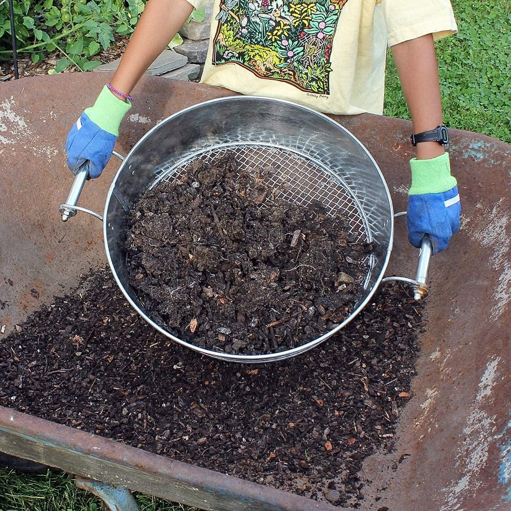 Compost Sifter Screen with Handles