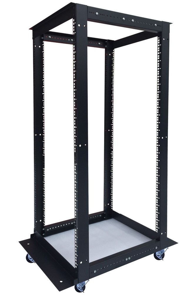 Sysracks 32U 4 Post Open Frame 19" Network Server Rack Adjustable Depth 24"-36"