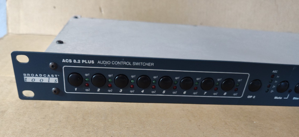 ACS 8.2 PLUS Audio Control Switcher Broadcast Tools
