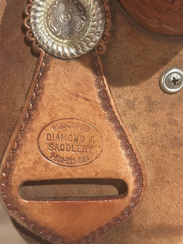 Diamond K Western Saddle