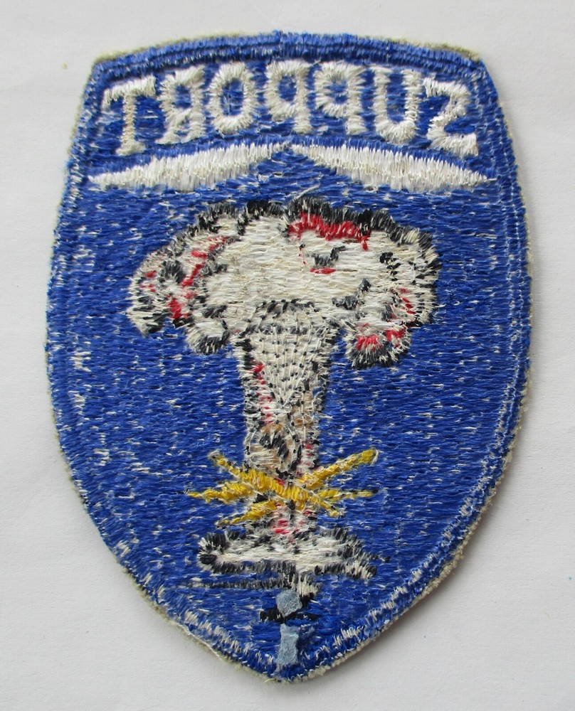 Vintage 82nd AIRBORNE DIVISION SUPPORT COMMAND US ARMY PATCH Cut Edge Original