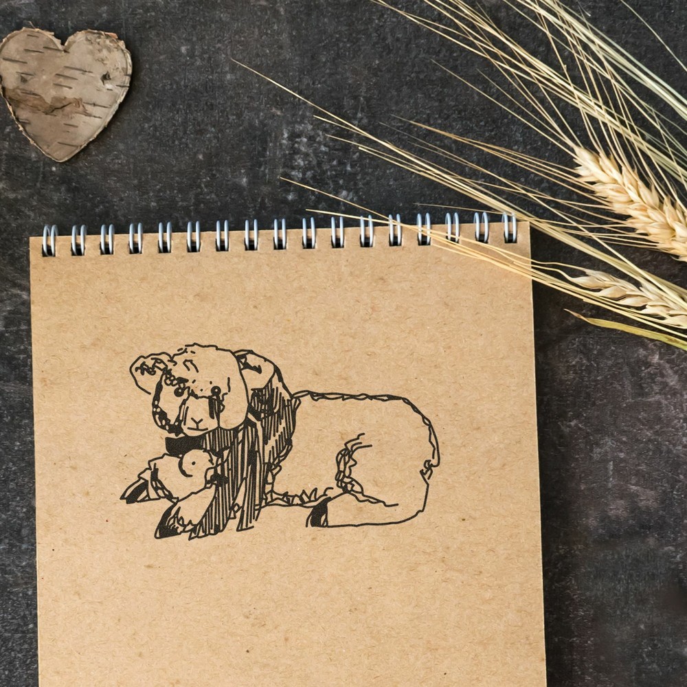 Lamb Craft Stamp