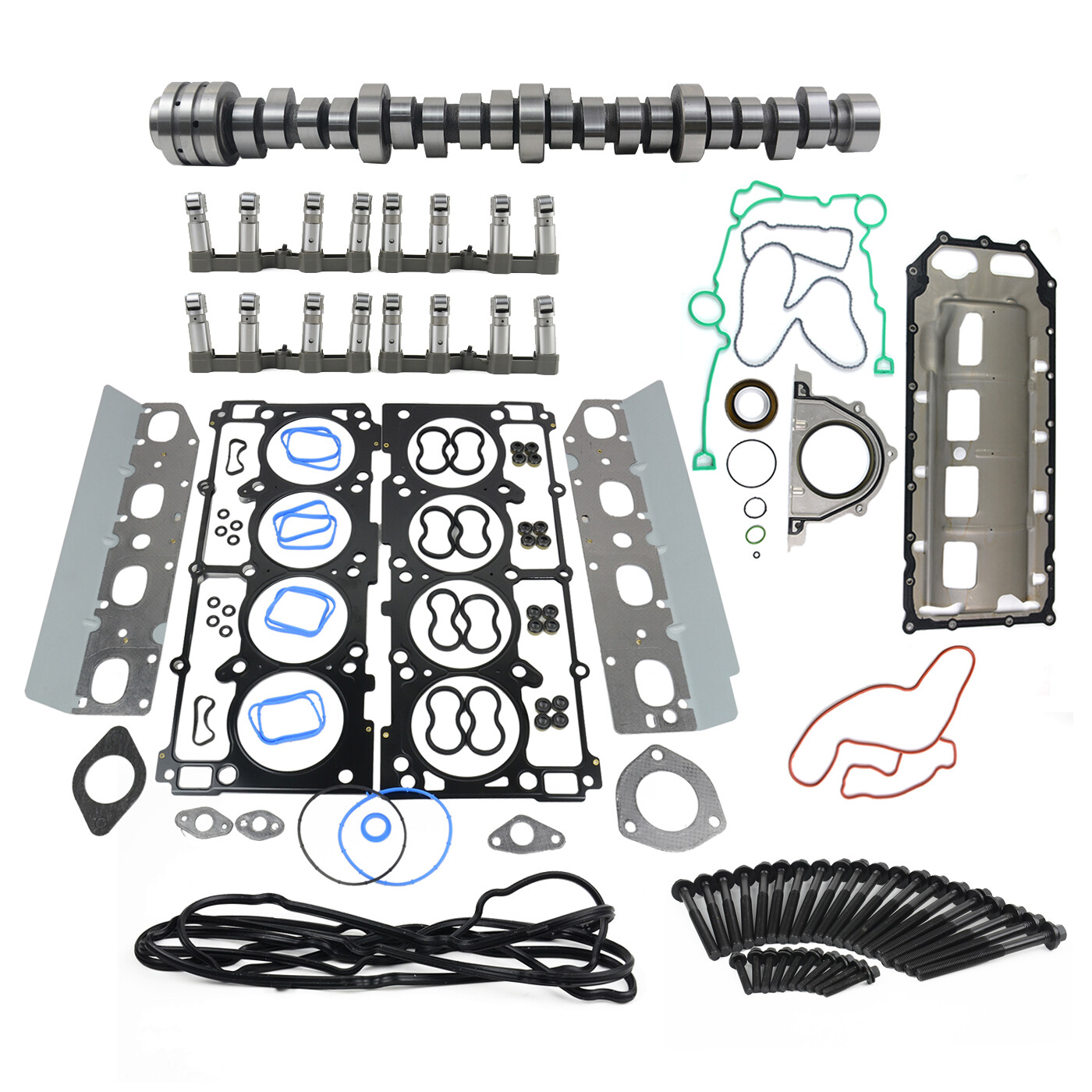 MDS Lifters Camshaft Timing Chain Kit For 5.7L Hemi Dodge Ram 1500 2009-2015 PC