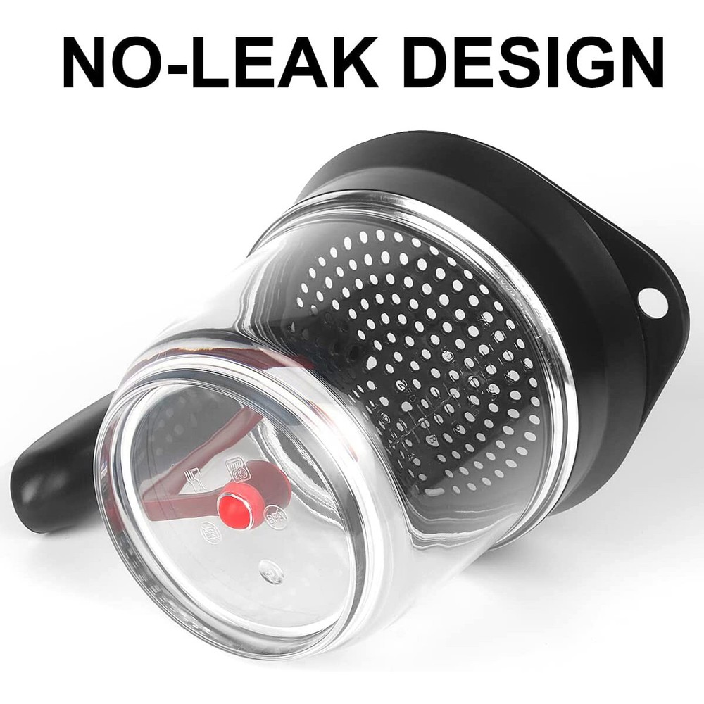Gravy Fat Separator With Bottom Release 4 Cup Grease Separator with Strainer 1L