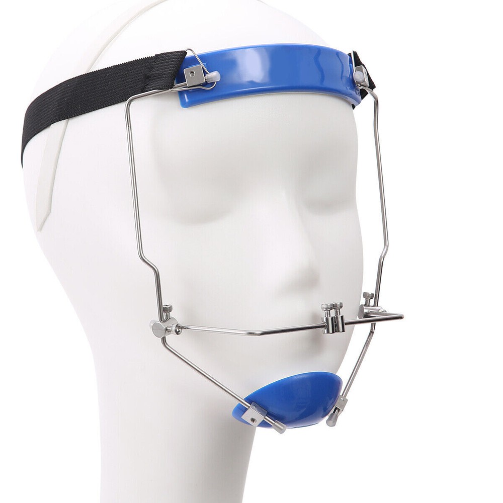 Dental Orthodonti Forward Reverse Pull Headgear Facemask Double Lever Adjustable