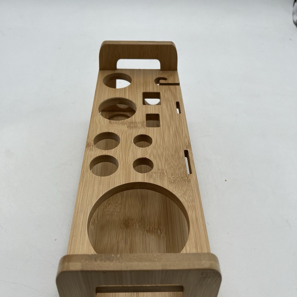 Bartender Kits Bamboo Storage Stand Bottle Rack Barware Drinkware Set Cocktail