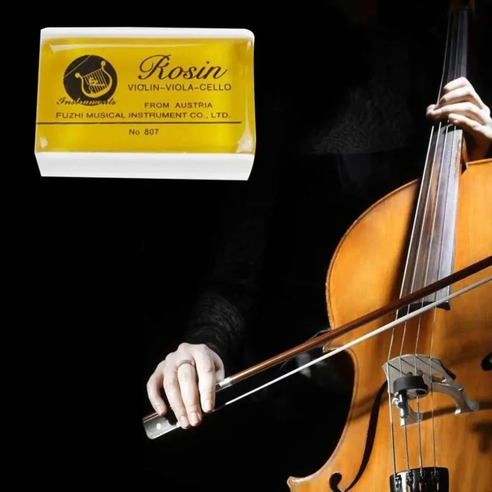 Rosin Natural for Violin Cello Viola Light Low Dust Bows String...