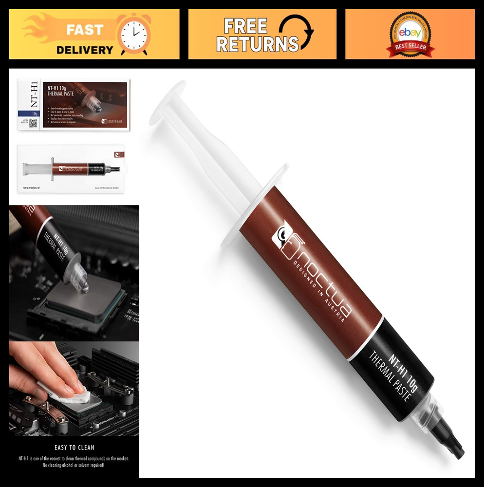 High-Performance Thermal Paste 10g for CPU & GPU Cooling - Easy Application