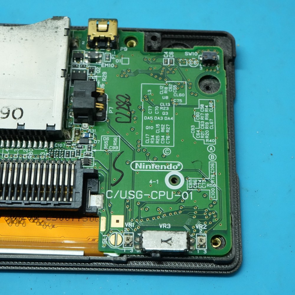 Gameboy Macro DS Lite MOD 3D Printed Face Plate Kit