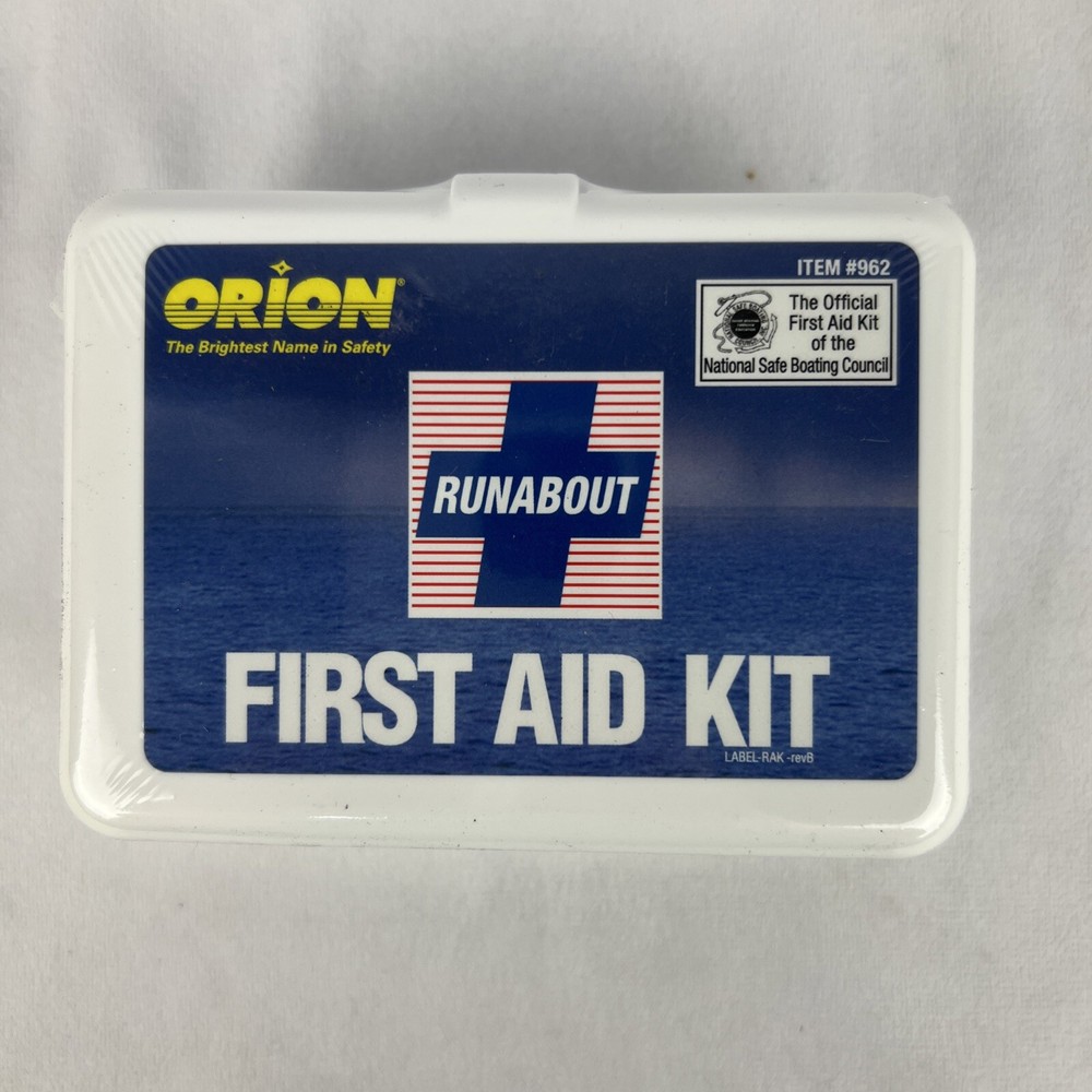 Orion First Aid Kit Runabout #962 38 Pieces