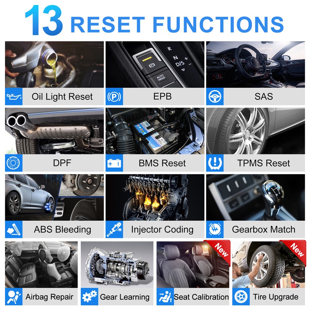 XTOOL 2025 A30D OBD2 Scanner Full System Diagnostic Bi-directional Code Reader