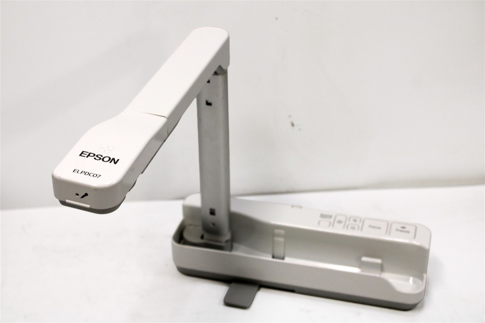 Epson ELPDC07 Document Camera 1080p USB Visual Presenter Tested Working