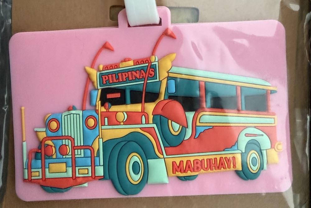 Gray Jeepney Luggage Tag Philippines