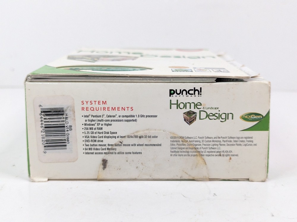 Punch Home & Landscape Design Suite PC DVD-ROM Software Complete Works
