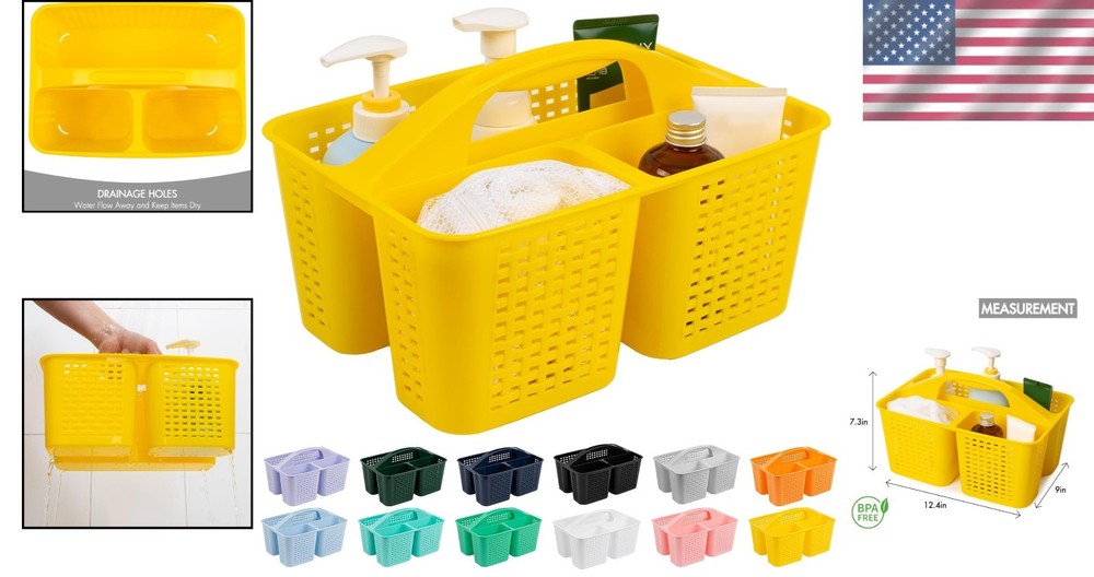 Versatile Shower Caddy with Handle - Perfect for Bath and Beyond Essentials