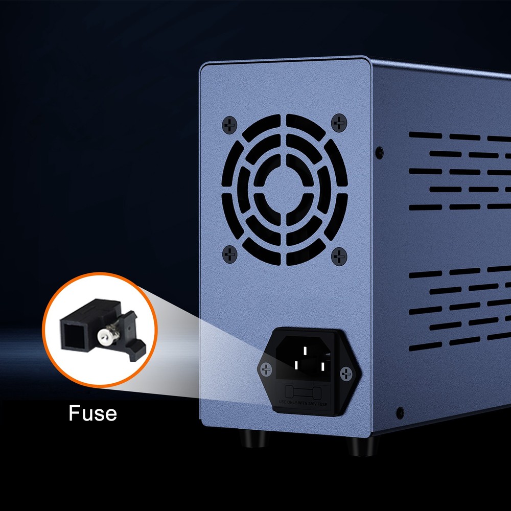 DC Adjustable 0-32V 0-10A Lab Power Supply Variable Programmable Bench Sources