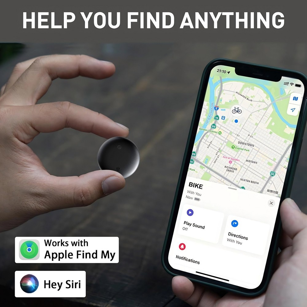 GPS Tracker for Vehicles Car Tracking Device,Mini Hidden for iPhone