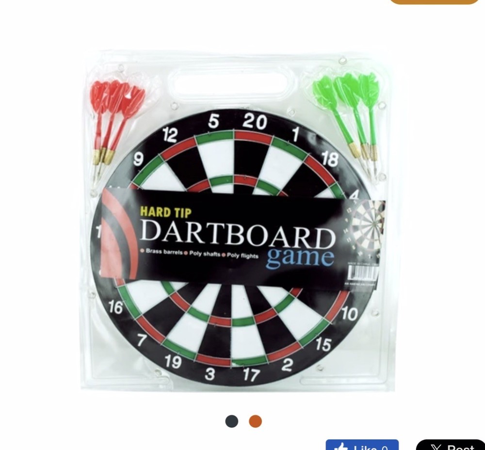 Dartboard /Diana Game With Hard Tip