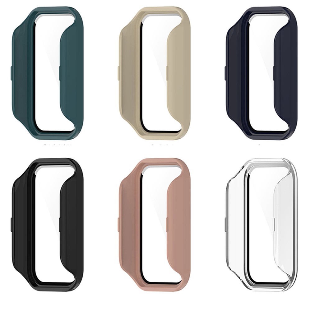 Screen Protector Case Watch Bumper Shell for Mi Smart Band 8 Active/Redmi Band 2