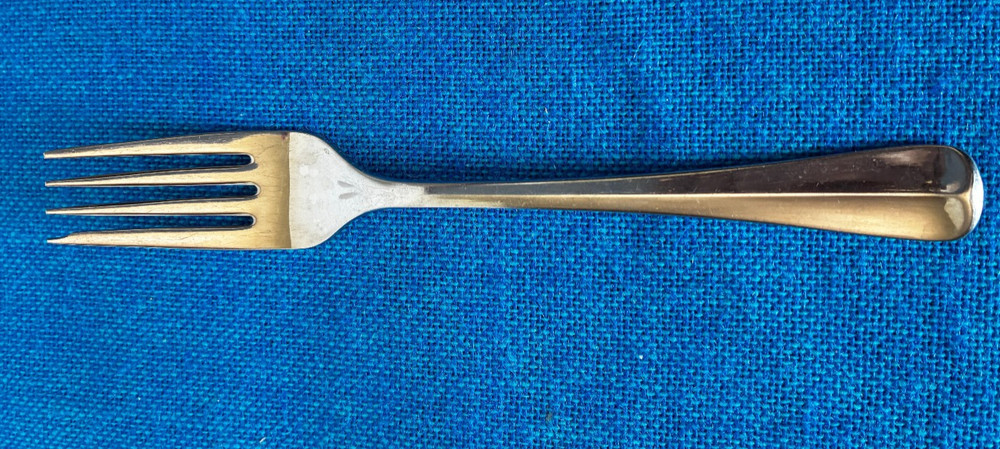 Gorham COLONIAL TIPT GLOSSY Salad Fork 7" Stainless Flatware 18/8 Design Studio