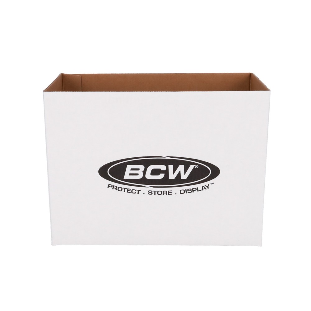 Bundle / 10 BCW Cardboard Magazine Storage Boxes Double Thickness with Handles