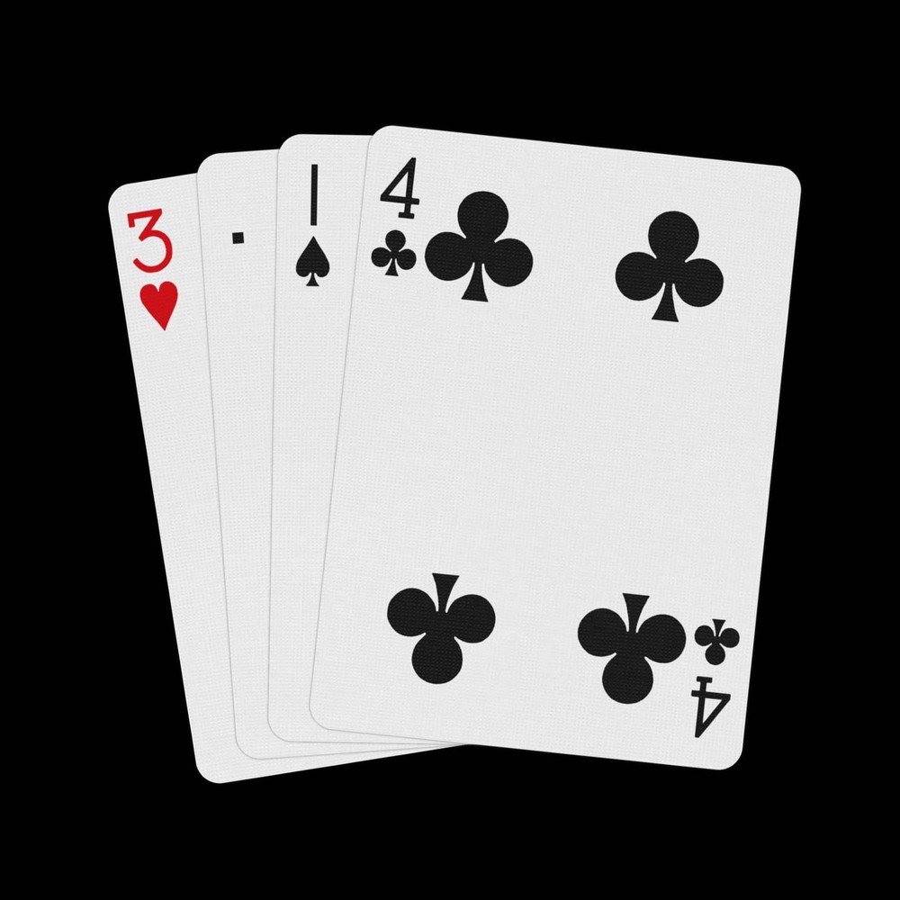 Pi Playing Cards by Missing New York