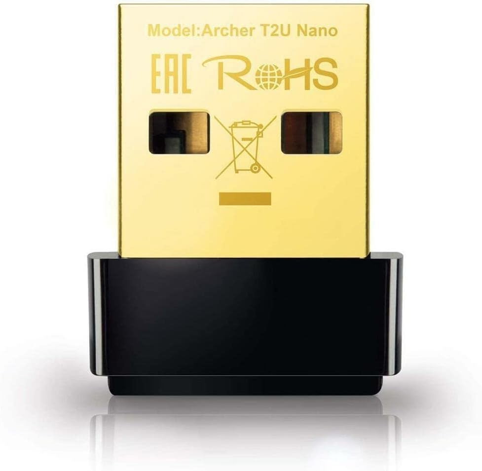Compact Dual Band AC600 WiFi USB Adapter - Quick Setup for Windows & Mac