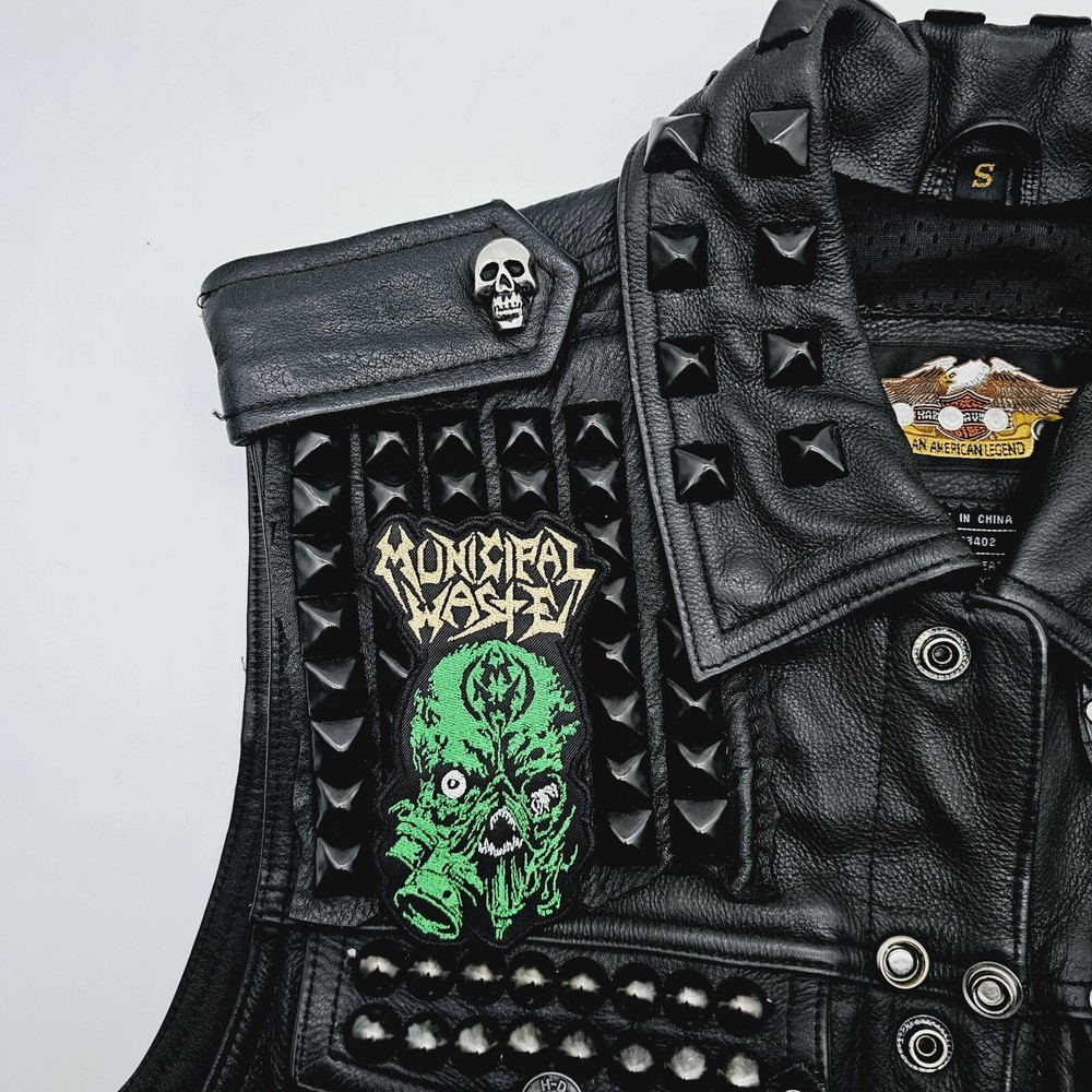 Municipal Waste EMBROIDERED PATCH