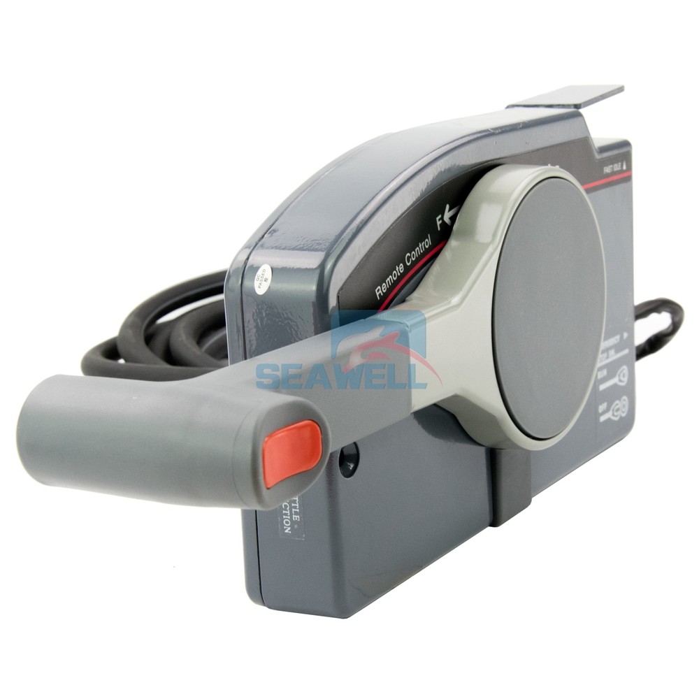 PULL Throttle Remote Control Box 703 for Yamaha Outboard Side Mount 7 Pin Cable