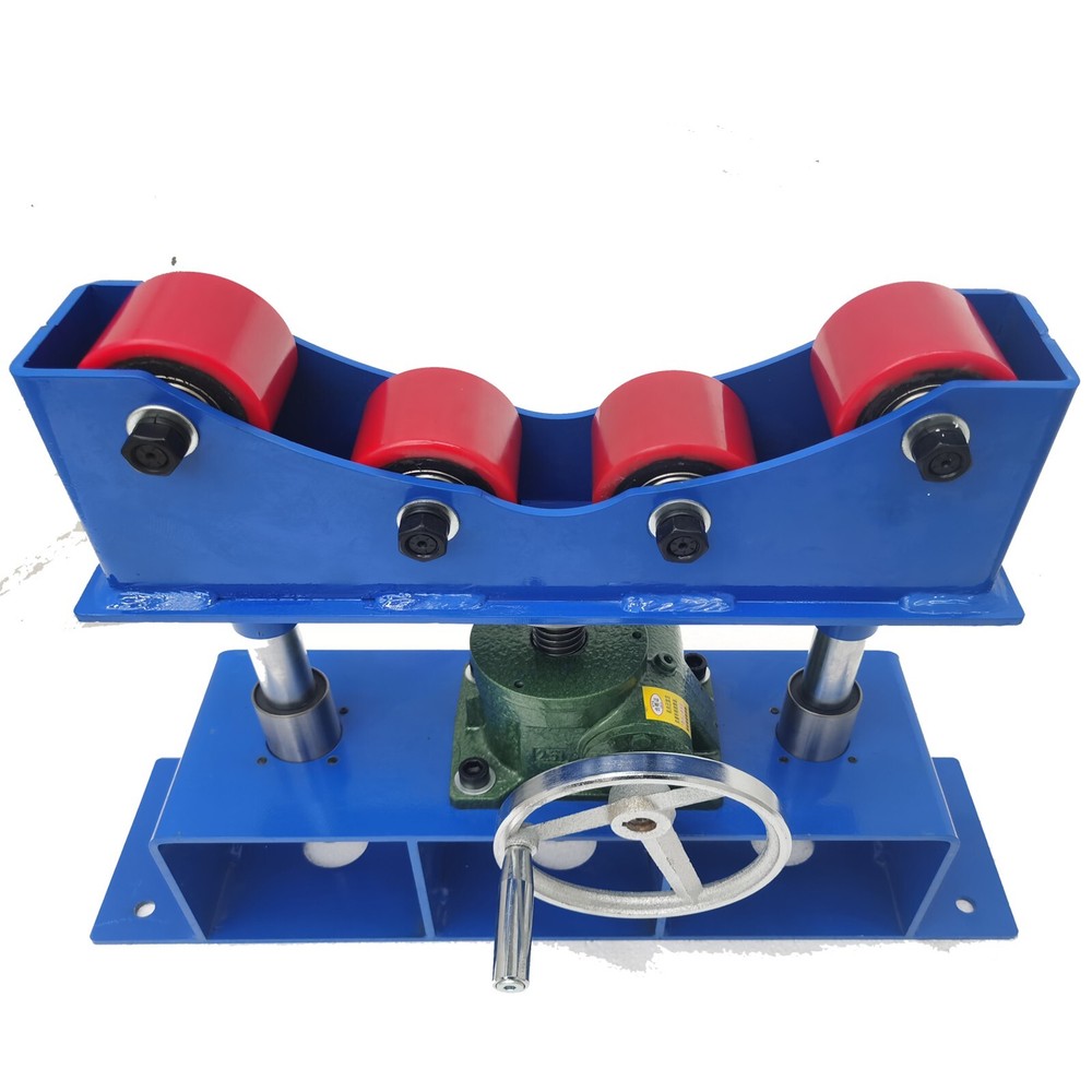 Welding Roller Bracket Manual Rolling Support Frame for Weld 1100LBSTravel 150mm