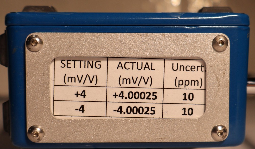 Interface Force CX-0440 mV/V Calibrator
