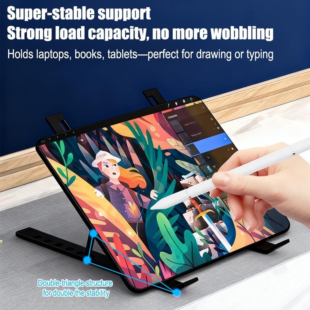 1~300 Portable Laptop Stand Adjustable Foldable Notebook Tablet Holder Desk Lot
