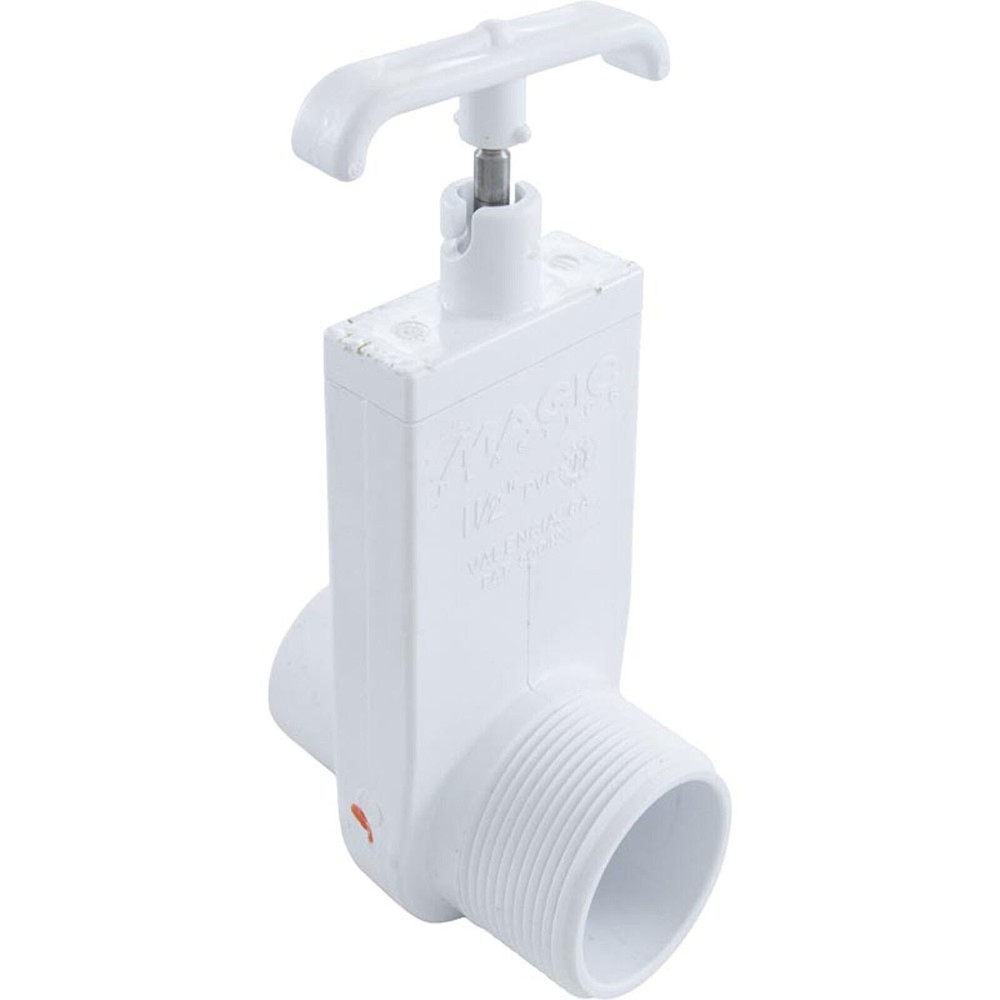 Gate Valve, Magic Plastics, 1-1/2"mpt x Pool Hose