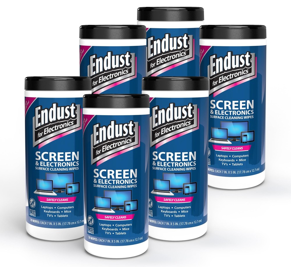 For Electronics; Screen & Surface Cleaning Wipes, For TV, Phone, Computer Mon...