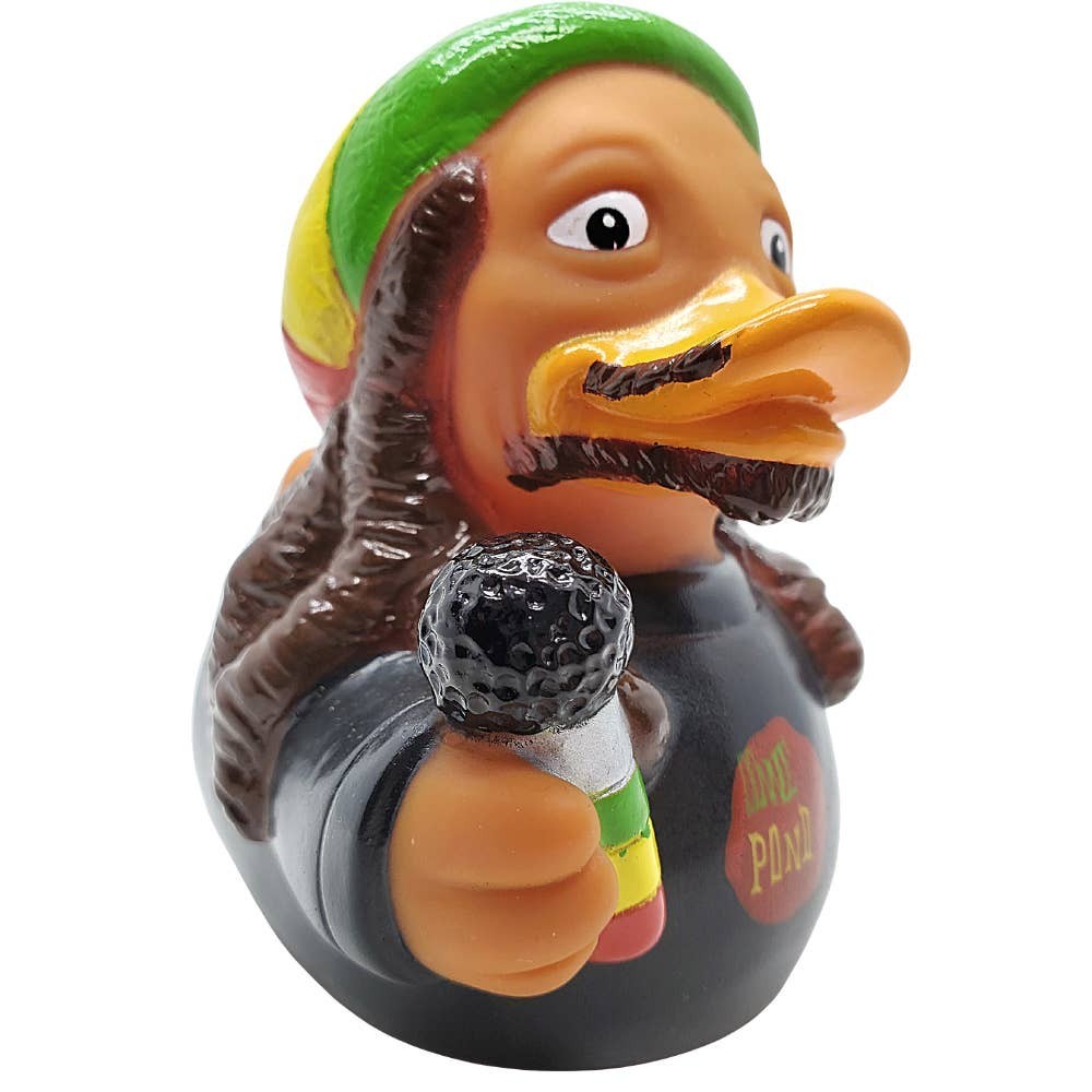 One Pond – CelebriDucks Rubber Duck 🎤🦆🇯🇲Reggae-vibe collectible duck in...