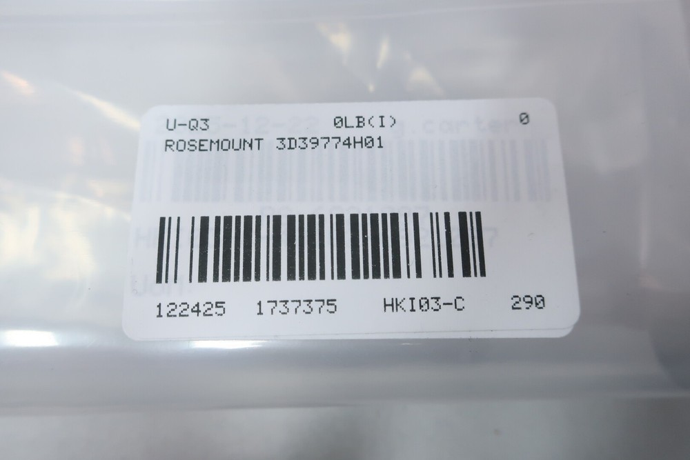 Rosemount 3D39774H01 Analyzer Processor Board