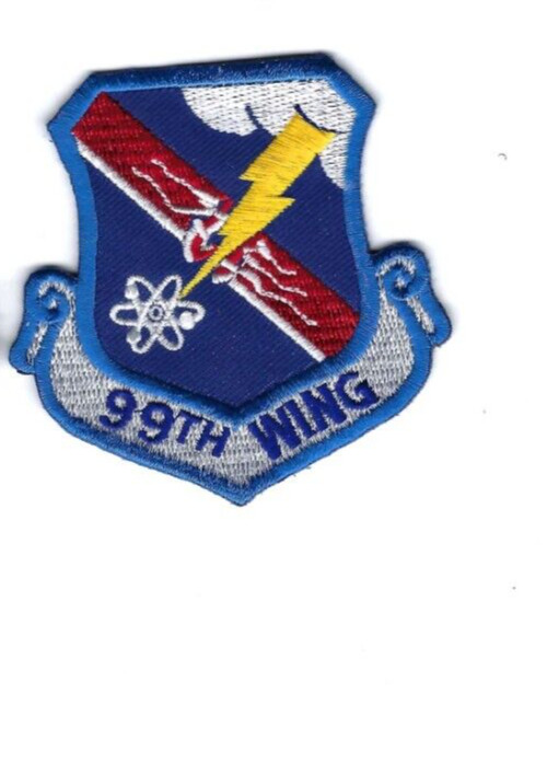 PATCH USAF  99TH WING ELLSWORTH AFB        B9-15