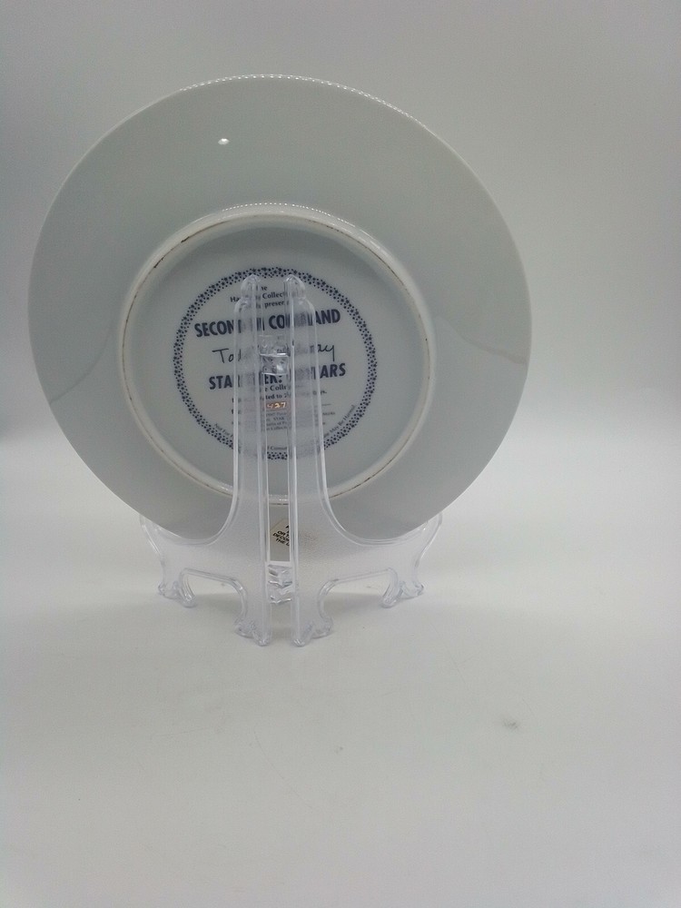 Star Trek Collector Plate "Second in Command" Hamilton Collection