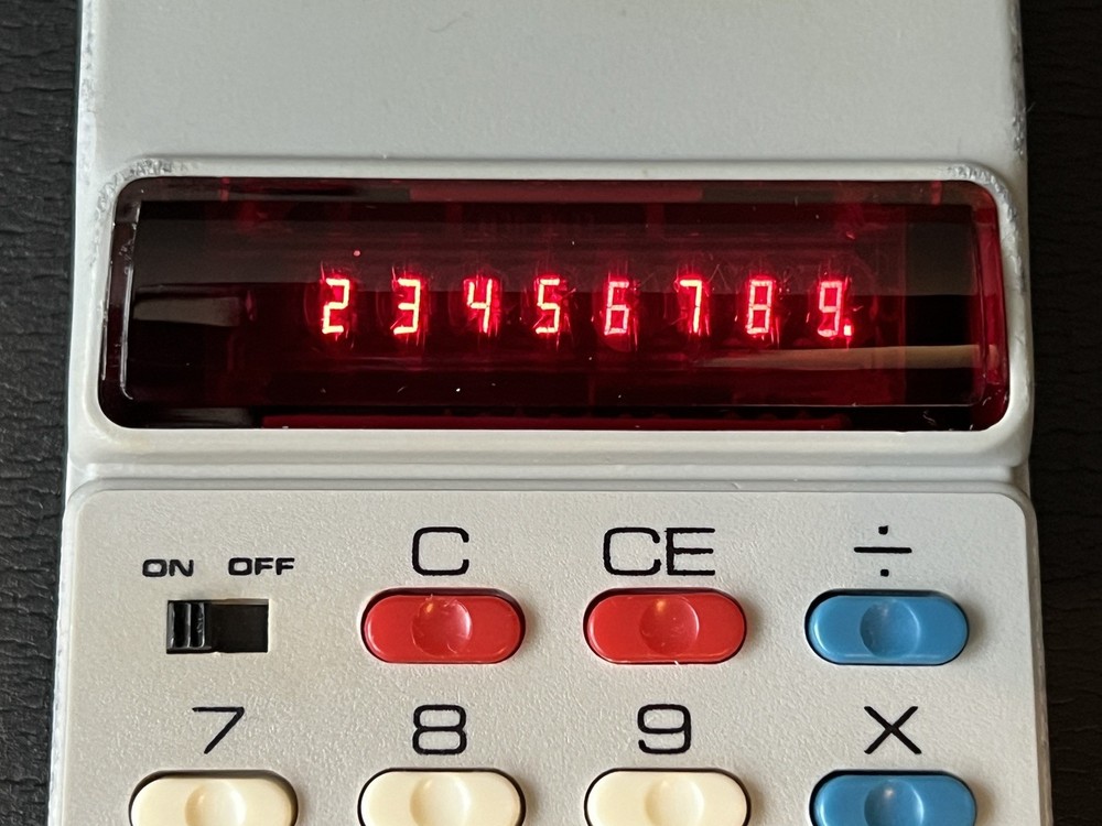 Vintage Radio Shack Calculator Basic 5 Function w Box EC-221 Working Please Read