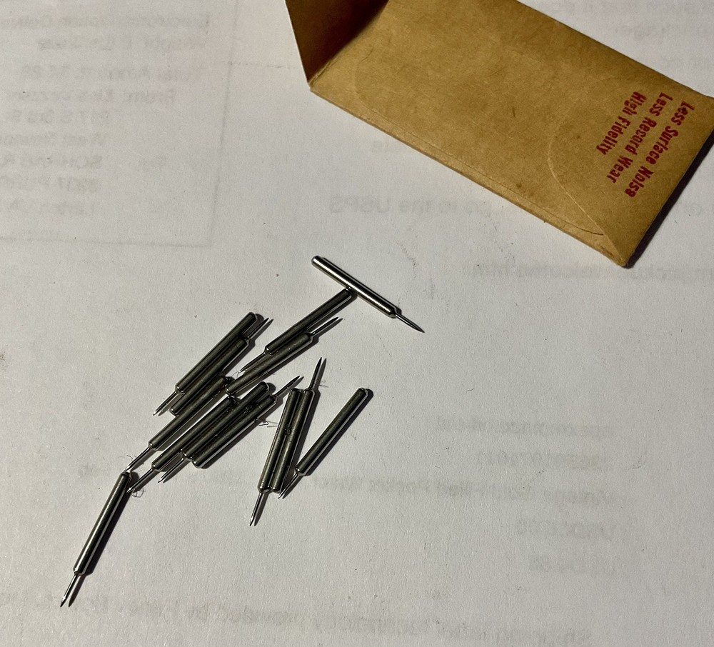 RECOTON PHONEEDLE PHONOGRAPH NEEDLES